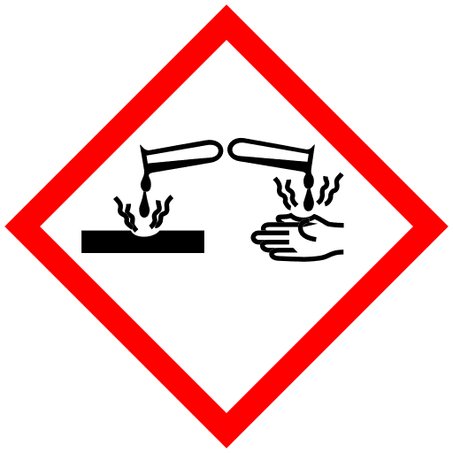 GHS05: Ätzwirkung